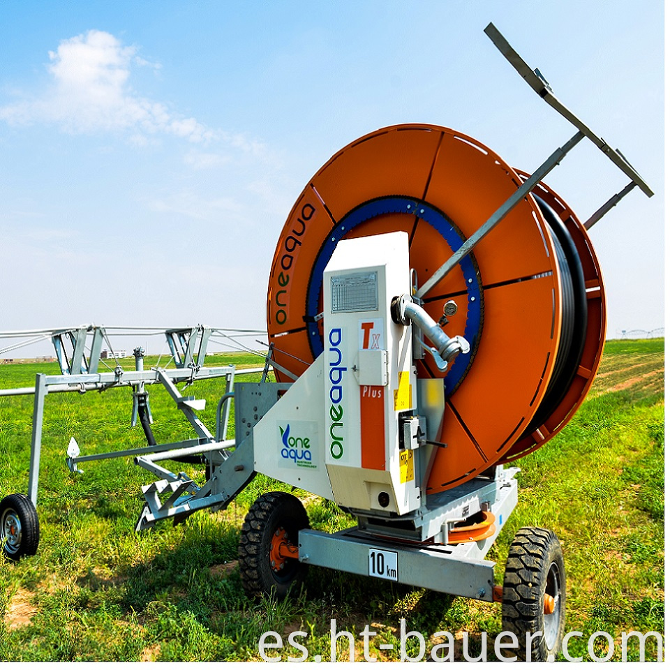 Aquajet Hose Reel Irrigation With Boom4